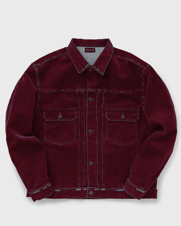 John Elliott THUMPER JACKET TYPE II CRUSH FLOCK Red BSTN Store