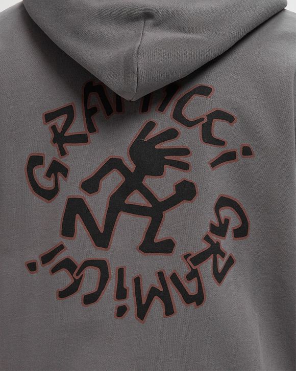 RUNNING MAN ZIP HOODED SWEATSHIRT