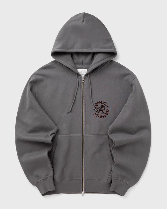 RUNNING MAN ZIP HOODED SWEATSHIRT