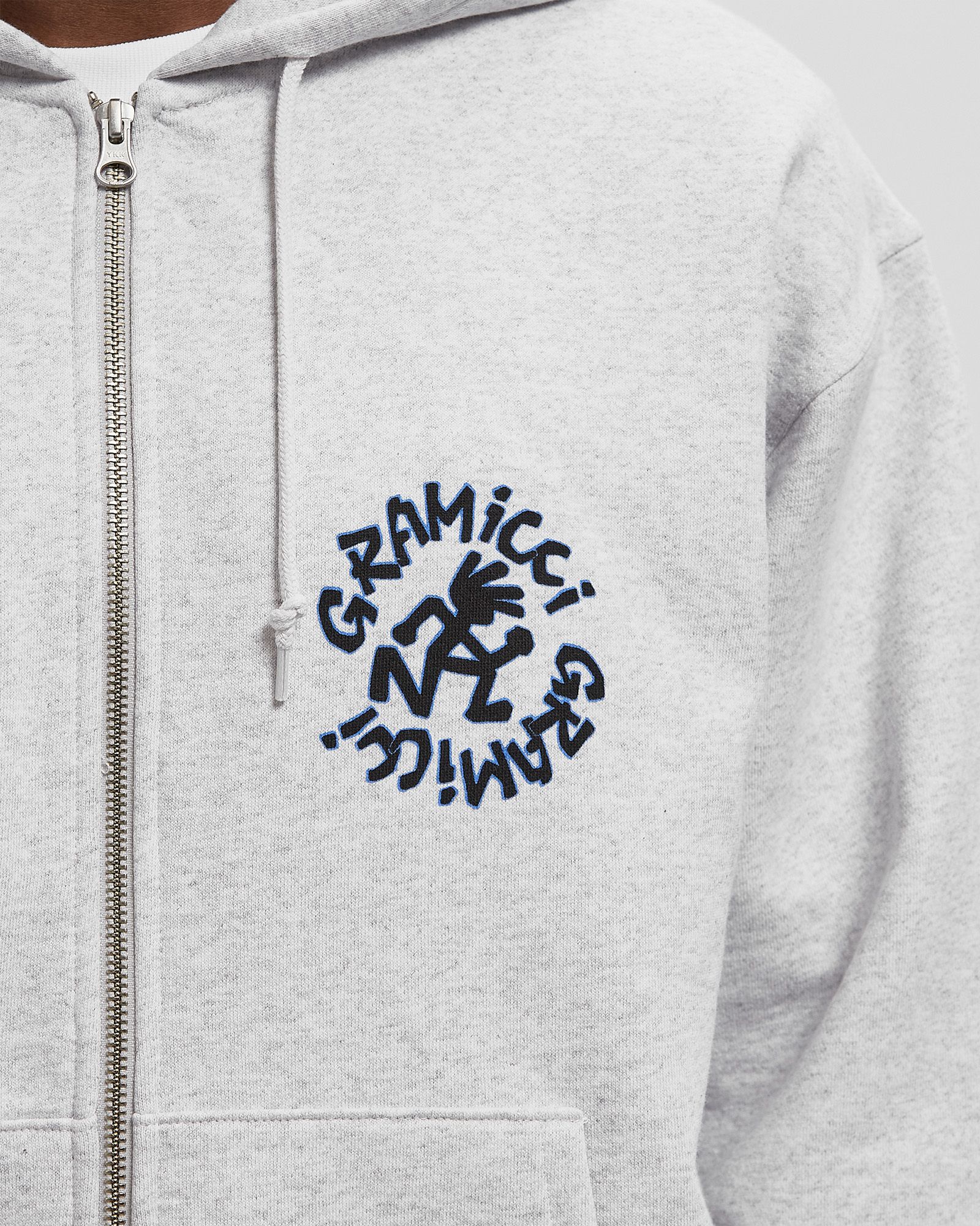 RUNNING MAN ZIP HOODED SWEATSHIRT