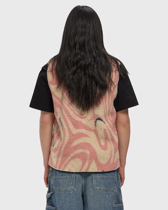 Graphic Pile Vest