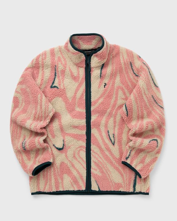 Graphic Pile Jacket