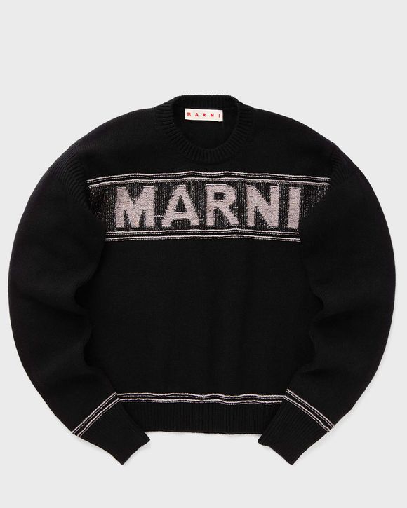 Marni ROUNDNECK SWEATER Black | BSTN Store