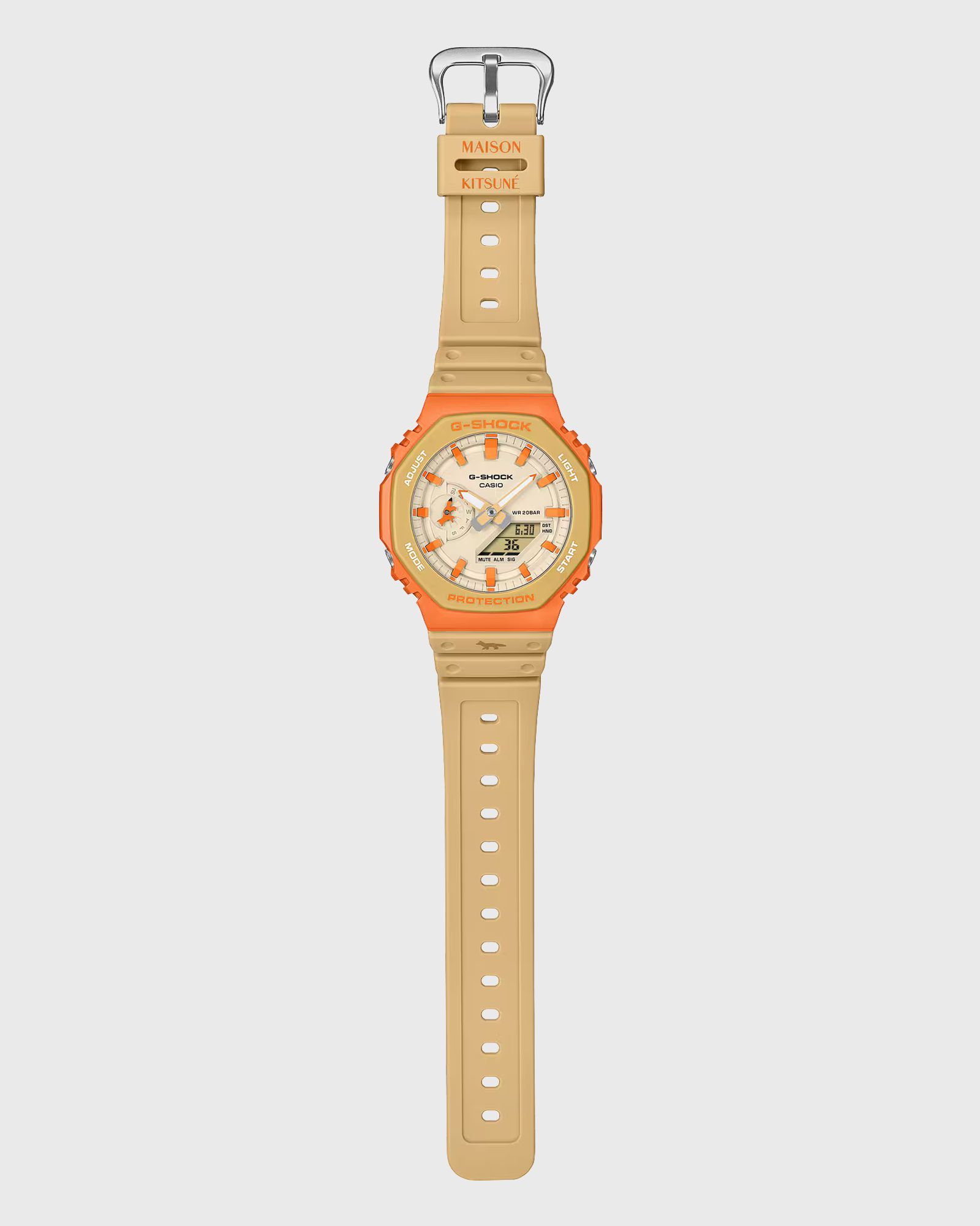 G-SHOCK x Maison Kitsune GA-2110MK Orange Beige | BSTN Store