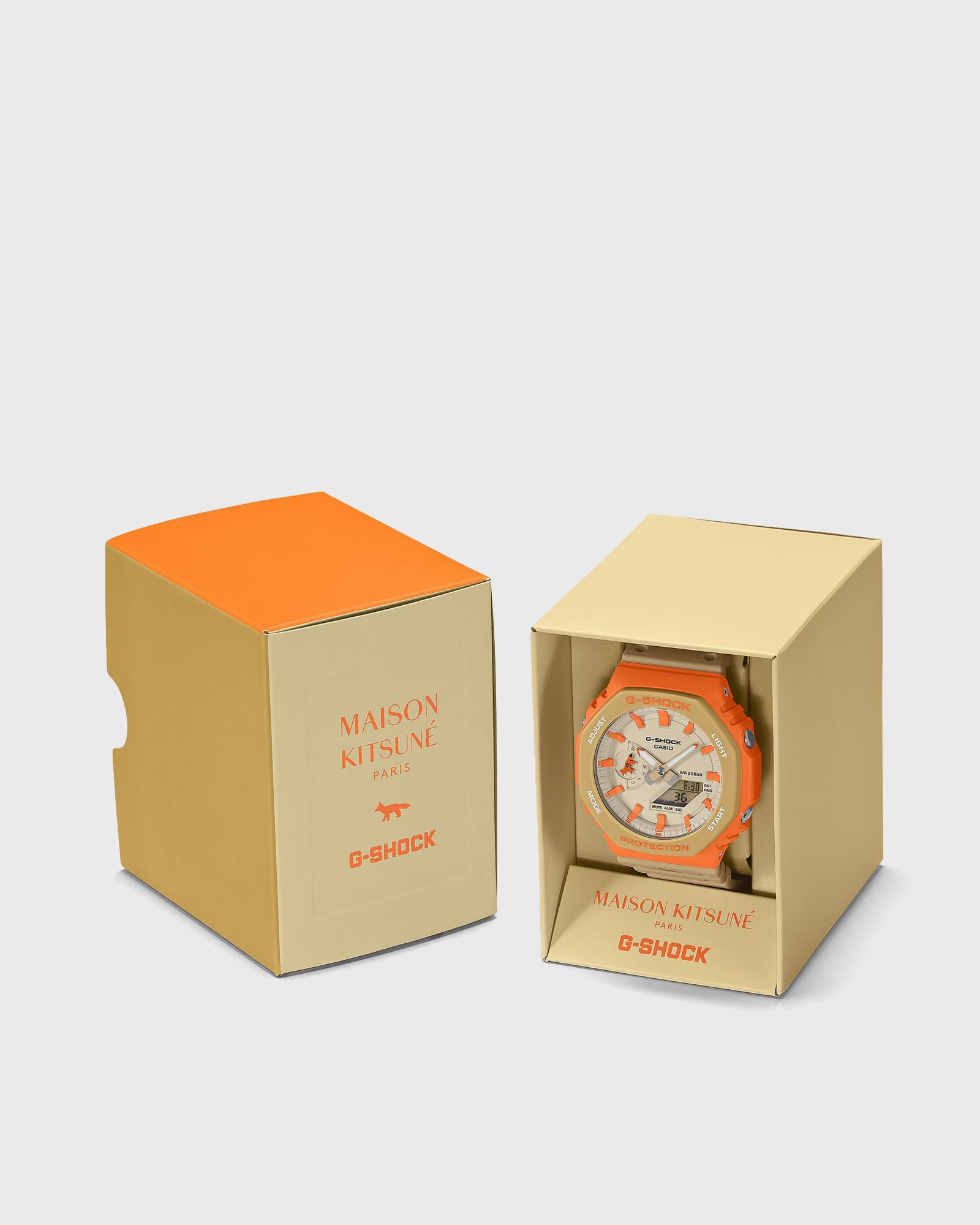 G-SHOCK x Maison Kitsune GA-2110MK Orange Beige | BSTN Store