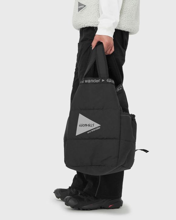 GRAMICCI and Wander ボストンバッグ ブラック 3/6発売｜Gramicci × and wander collection｜抽選/販売/定価