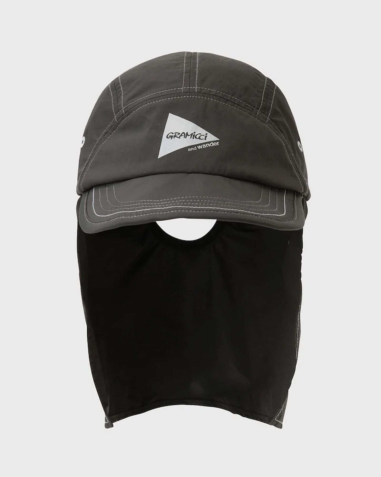 x And Wander BRUSHED NYLON SUNSHADE CAP