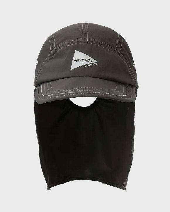 x And Wander BRUSHED NYLON SUNSHADE CAP