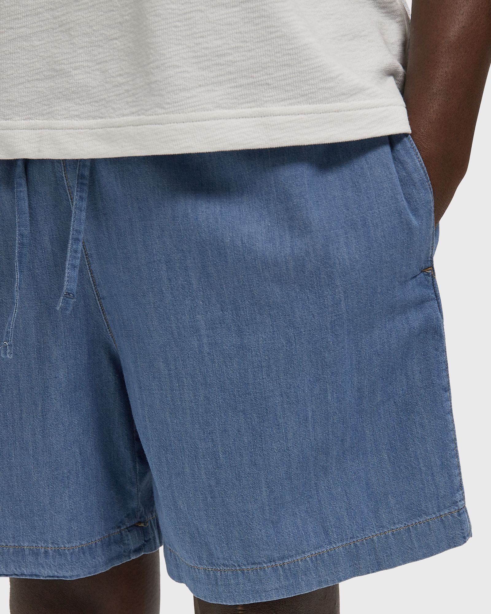 Relaxed Fit Denim Shorts