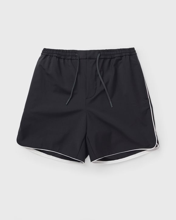 Relaxed Fit Wool Blend Shorts