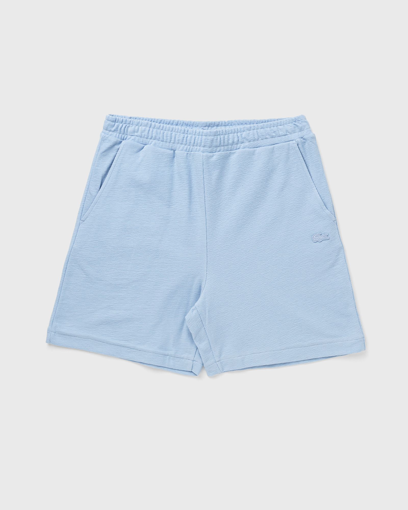 Lacoste Lacoste Textured Jersey Shorts in blue