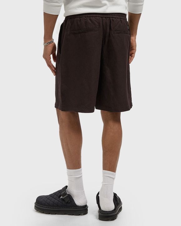 Regular Fit Linen Blend Twill Shorts