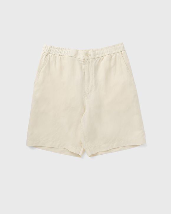 Regular Fit Linen Blend Twill Shorts