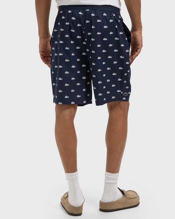 Striped Poplin Pajama Shorts