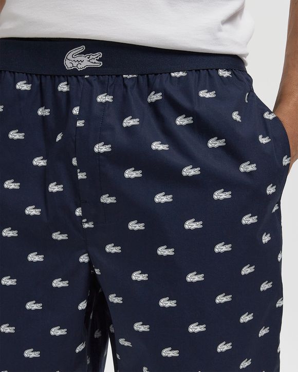 Striped Poplin Pajama Shorts