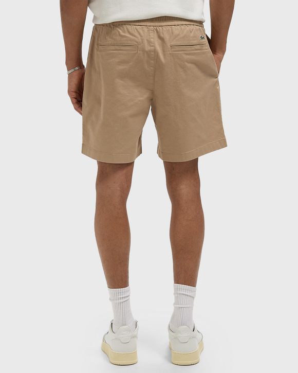 Regular Fit Stretch Cotton Shorts