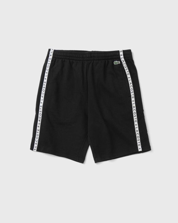Lettered Bands Fleece Bermuda Shorts
