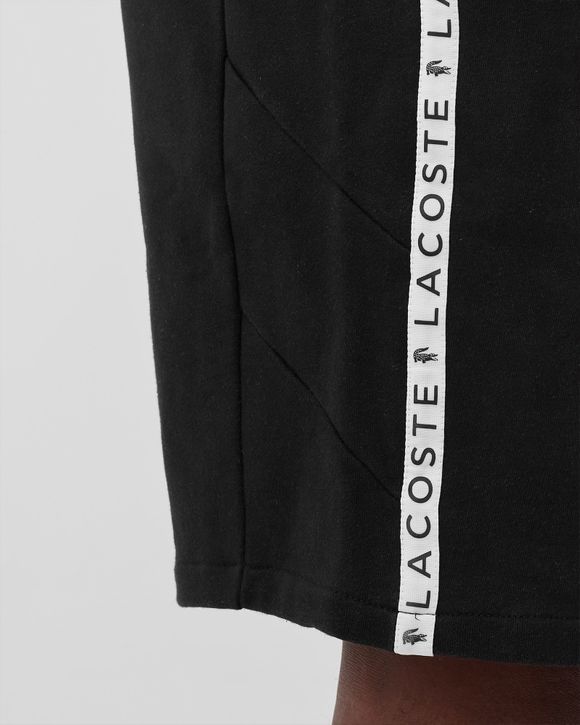 Lettered Bands Fleece Bermuda Shorts