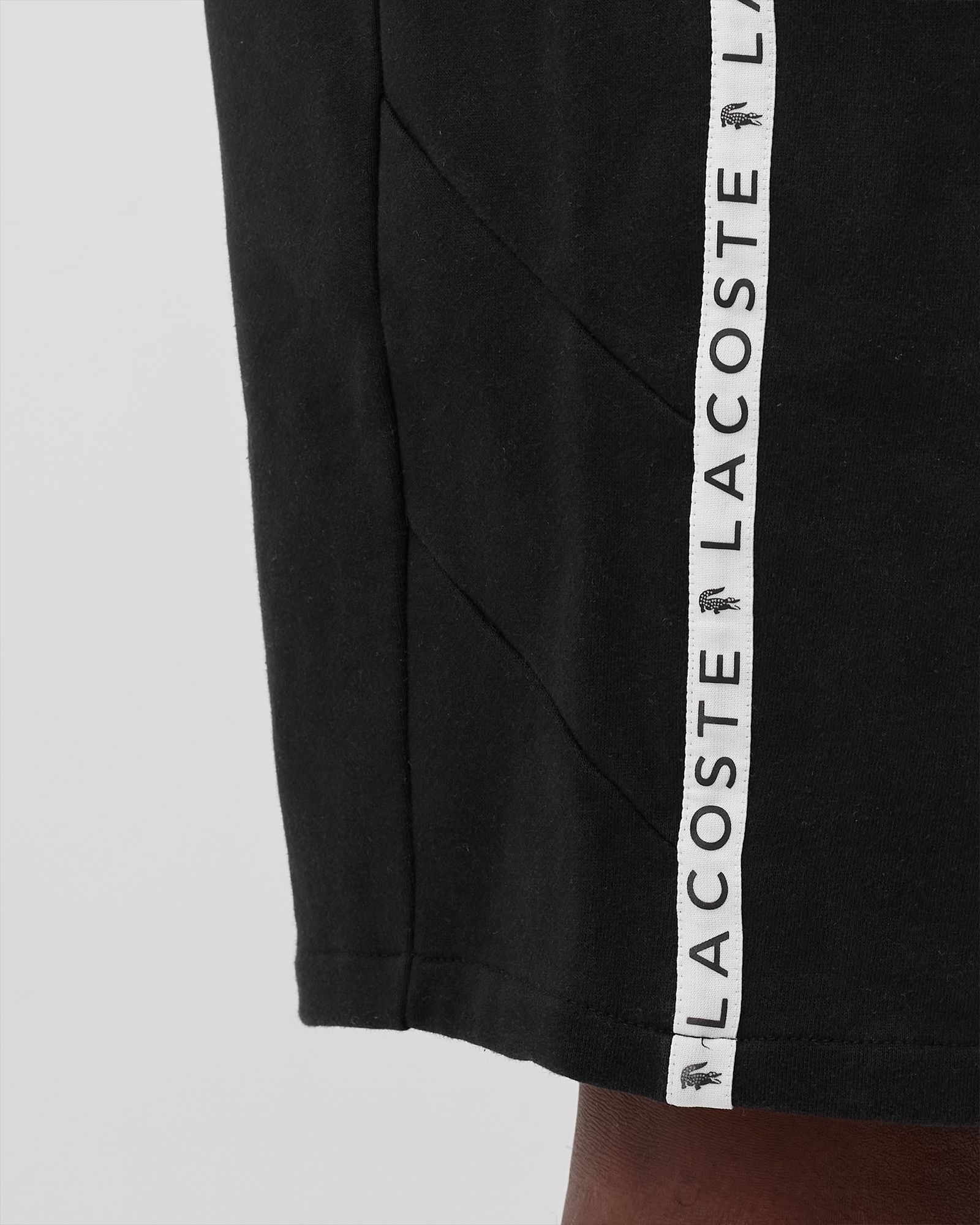 Lettered Bands Fleece Bermuda Shorts