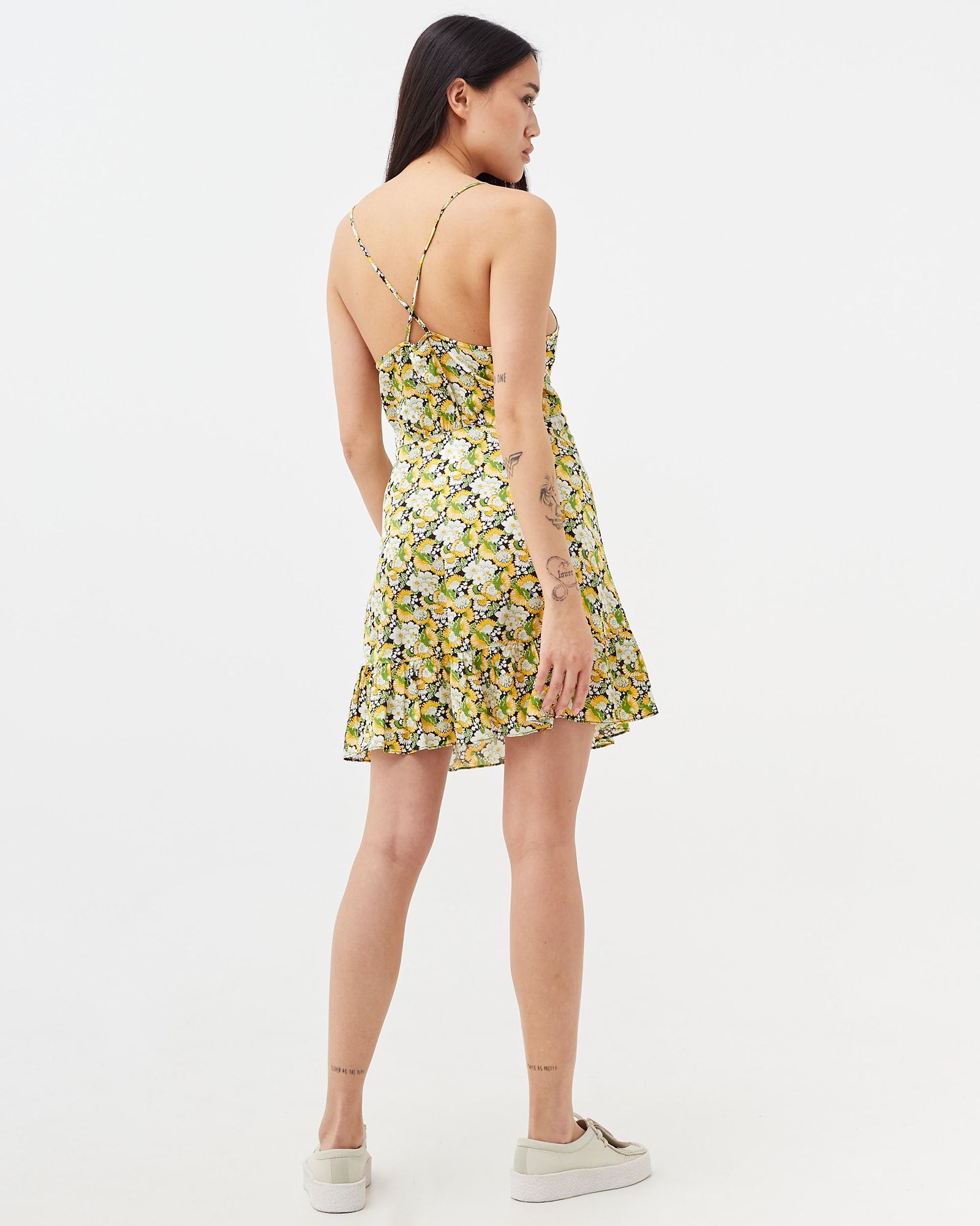 ROBE FINES BRETELLES IMPRIMEE