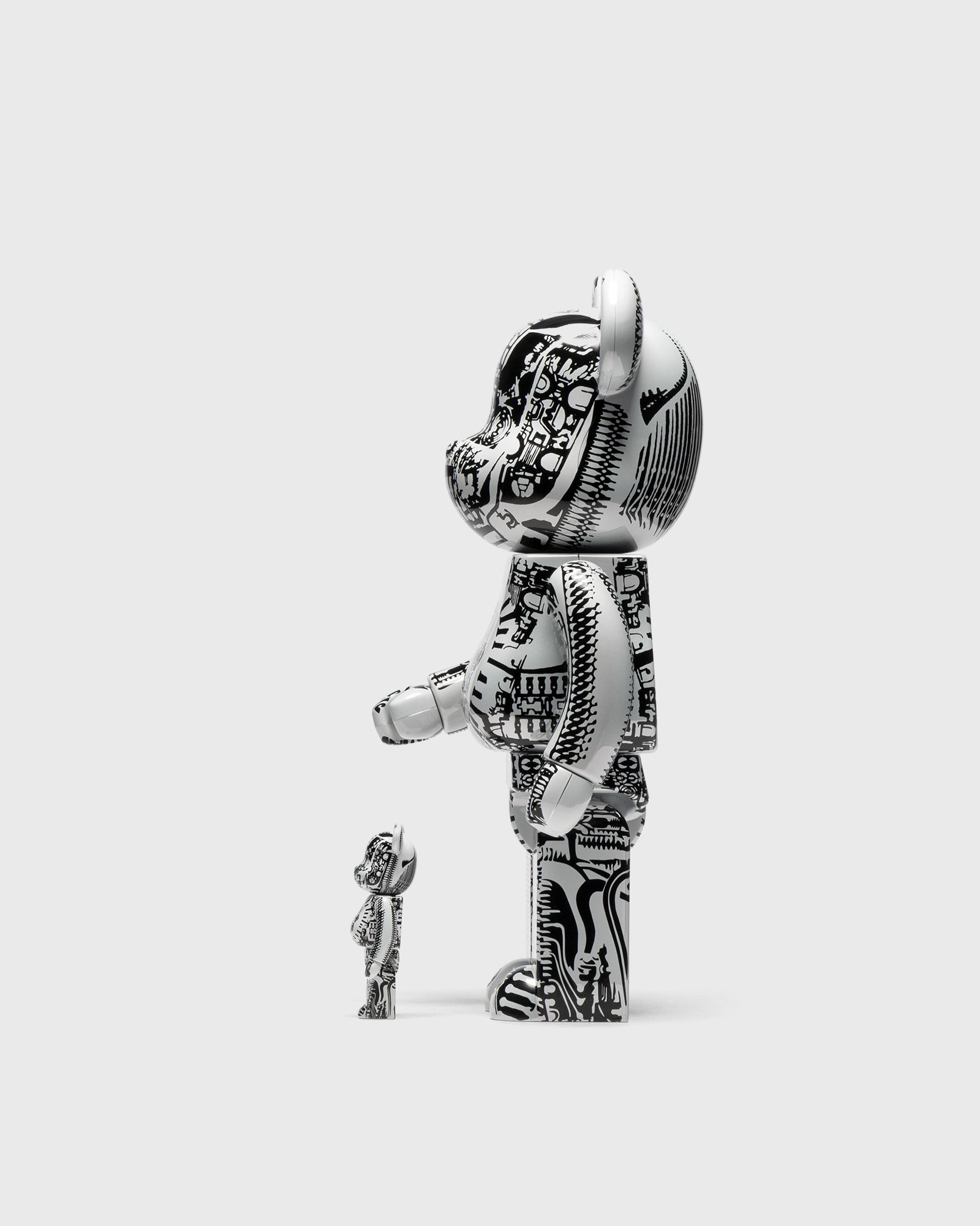 BE@RBRICK H.R. Giger - 100% + 400%