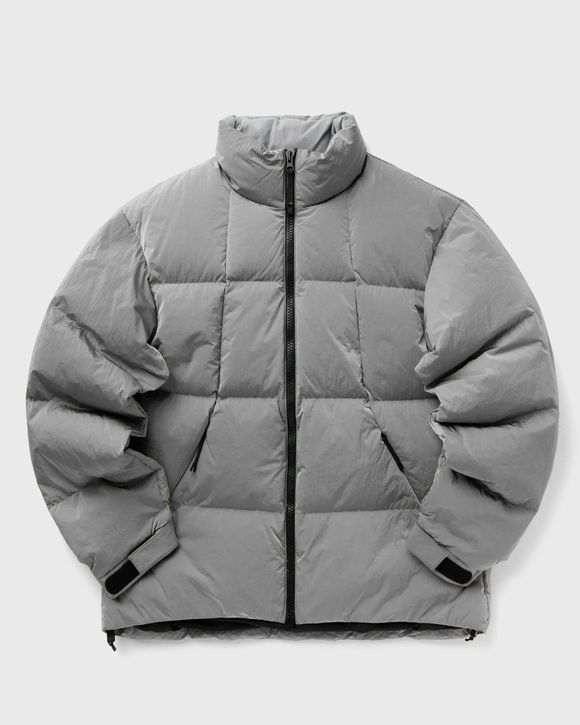 Dope Dyed Ripple Nylon Down Jacket
