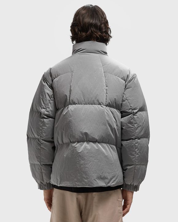 Dope Dyed Ripple Nylon Down Jacket