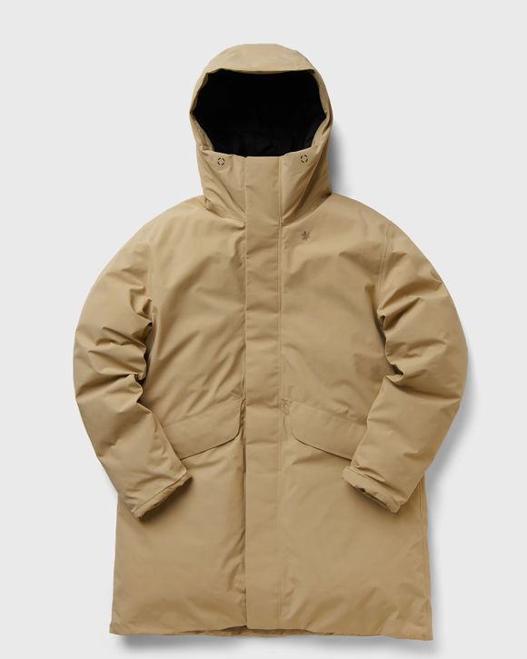 Goldwin GORE-TEX Hooded Down Coat Brown - CLAY BEIGE