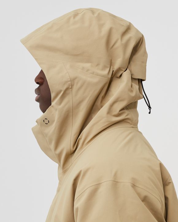 Goldwin GORE-TEX Hooded Down Coat Brown - CLAY BEIGE