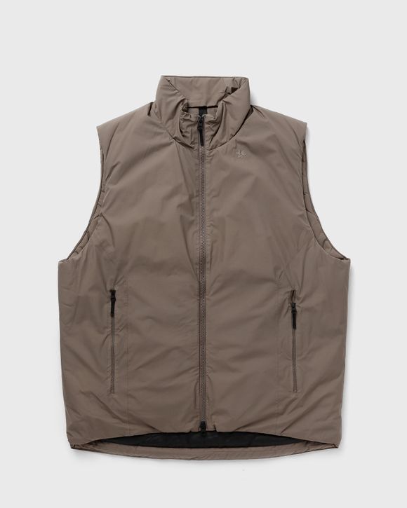 Goldwin GORE-TEX WINDSTOPPER Puffy Mil Vest Grey | BSTN Store