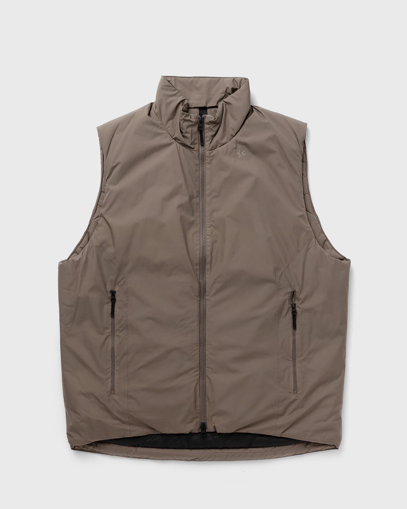 Goldwin - gore-tex windstopper puffy mil vest men vests grey in größe:l