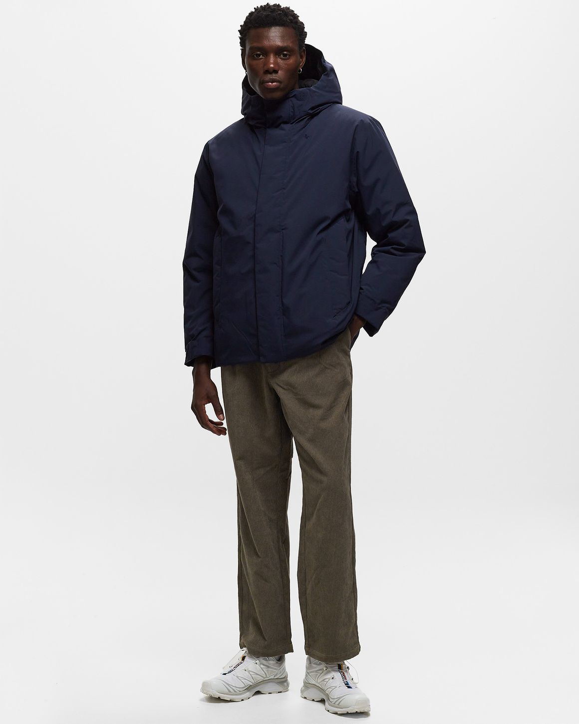 Goldwin GORE-TEX Snow Range Down Parka Blue | BSTN Store