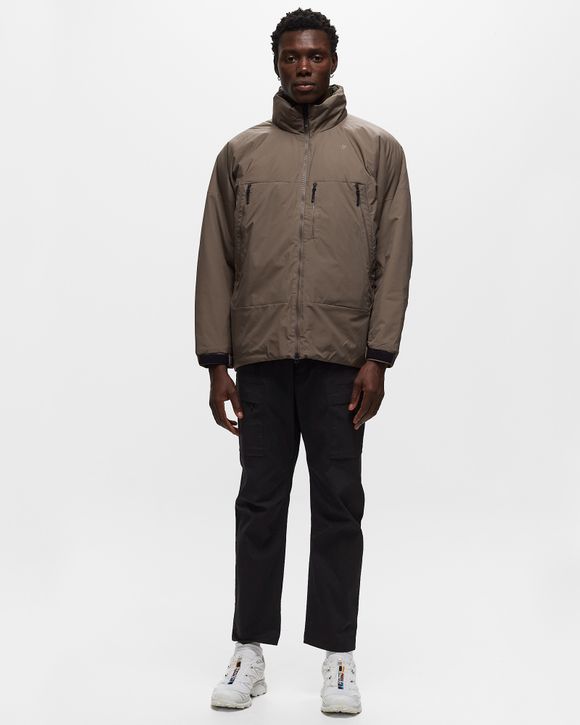 Goldwin GORE-TEX WINDSTOPPER Puffy Mil Jacket Brown - TAUPE GRAY