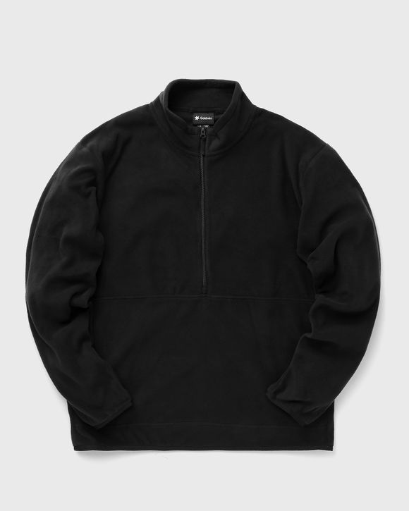 Goldwin POLARTEC Micro Fleece Half Zip Pullover Black - BLACK