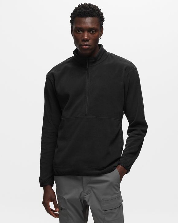 Goldwin POLARTEC Micro Fleece Half Zip Pullover Black | BSTN Store