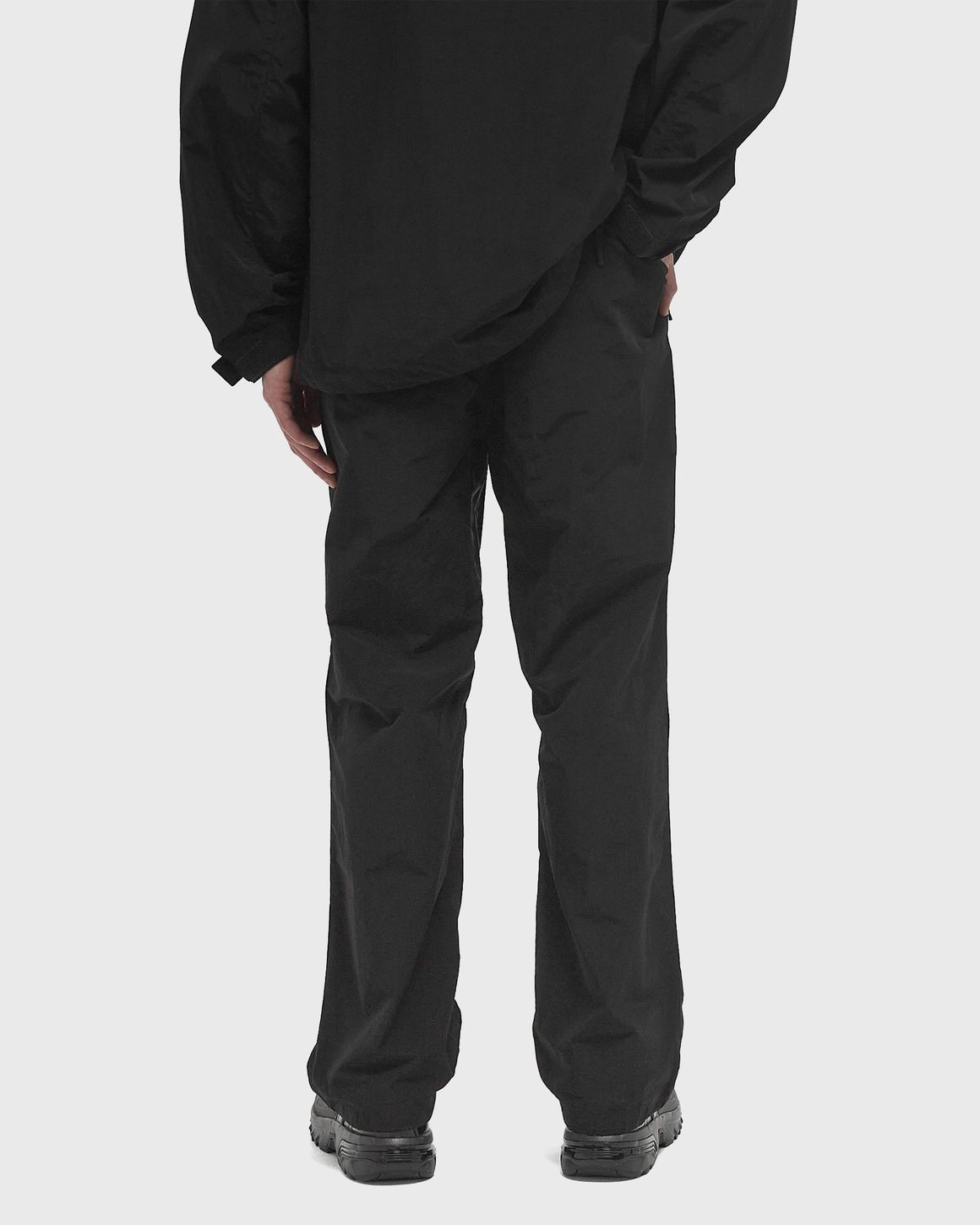 GRANCY | Button Layered Design Nylon Pants / ボタン