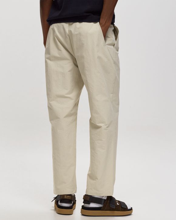 Goldwin One Tuck Tapered Ankle Pants Beige | BSTN Store