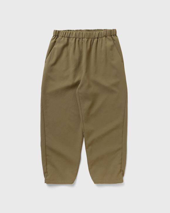 Goldwin Wide Ankle Easy Pants Green - EARTH OLIVE