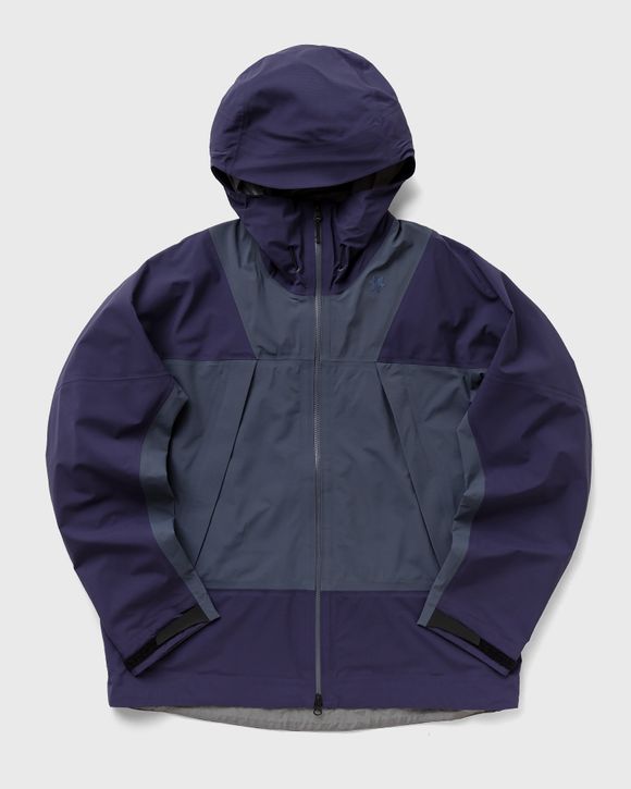 Goldwin PERTEX SHIELDAIR All Weather Jacket Blue - FOGGY GRAY×BLUISH PURPLE