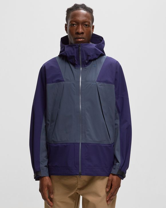 Goldwin PERTEX SHIELDAIR All Weather Jacket Blue - FOGGY GRAY×BLUISH PURPLE