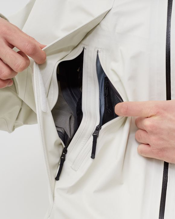 Goldwin GORE-TEX Fly Air Jacket White | BSTN Store