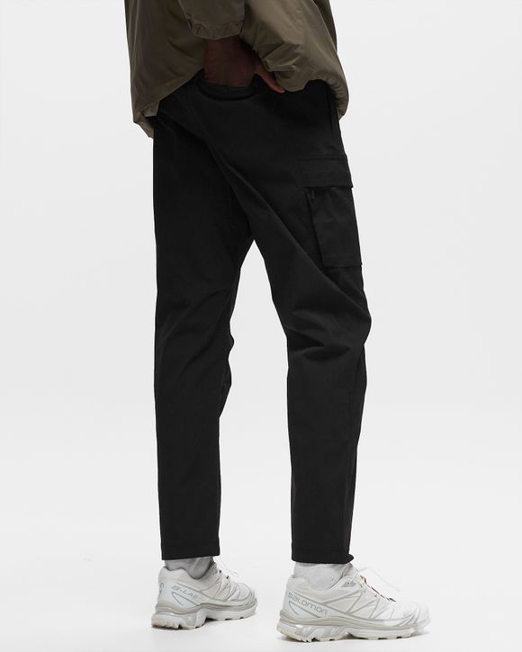 STRETCH CARGO PANTS - Black