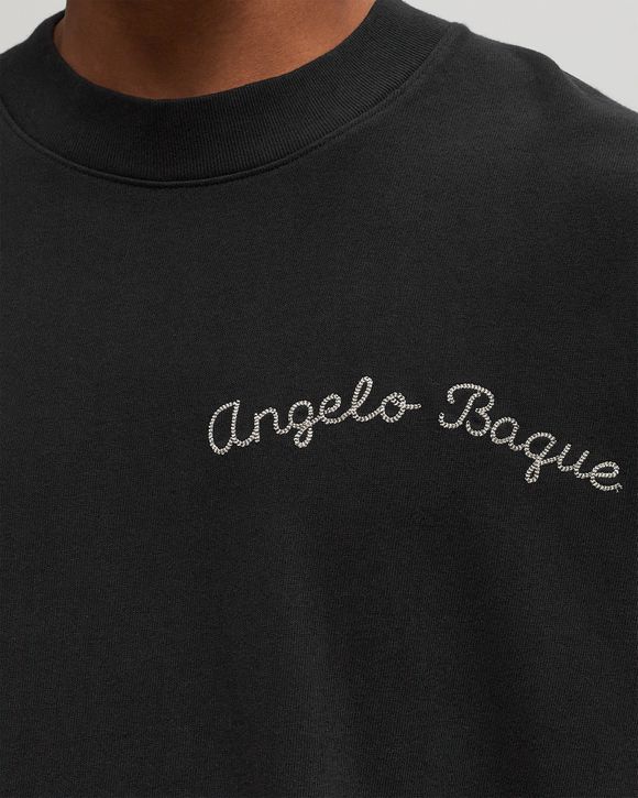 x Angelo Baque Mock Turtle Neck Long Sleeves Tee