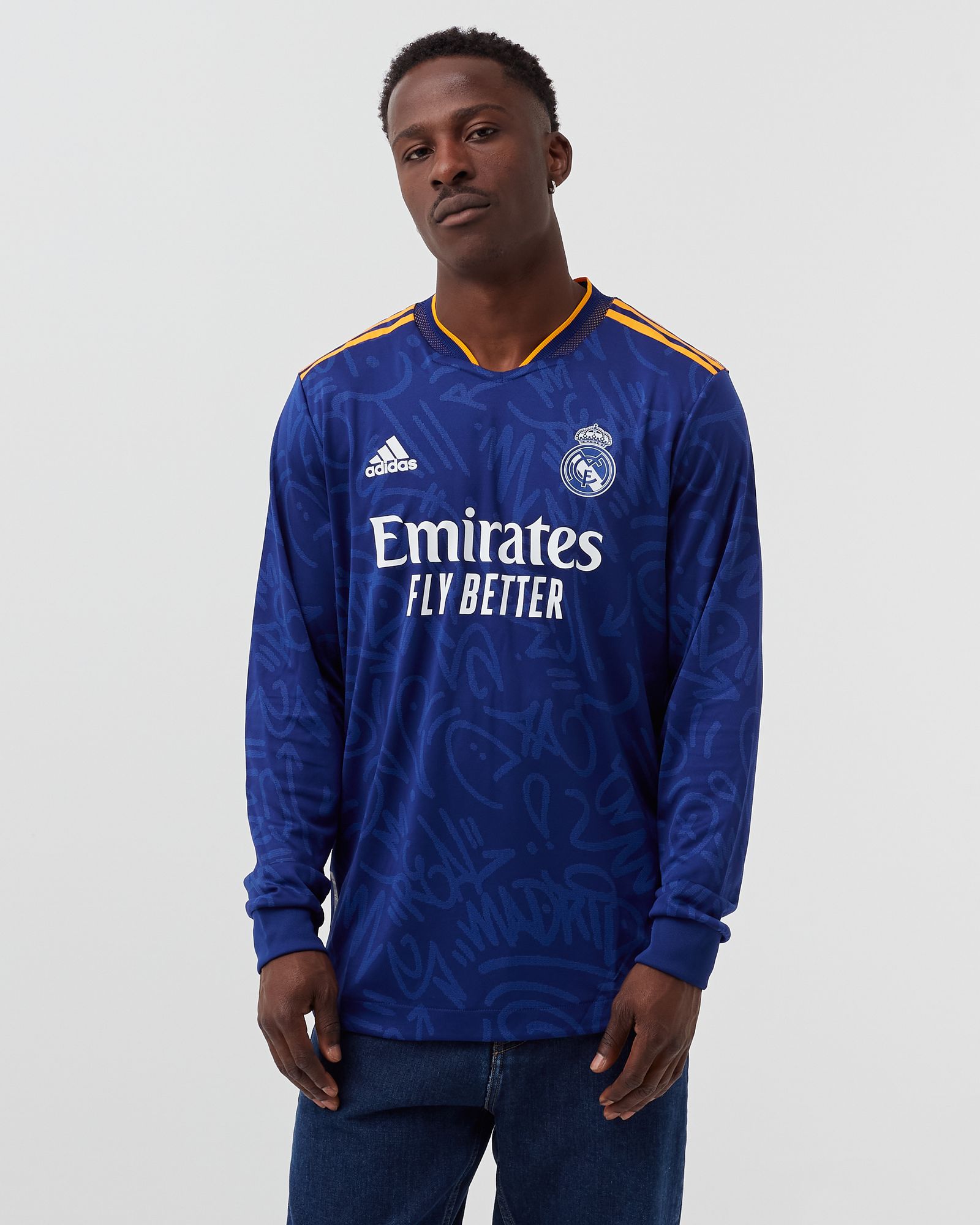 REAL MADRID 21/22 AWAY LONGSLEEVE JERSEY