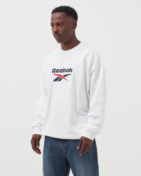 Reebok cheap white sweatshirt