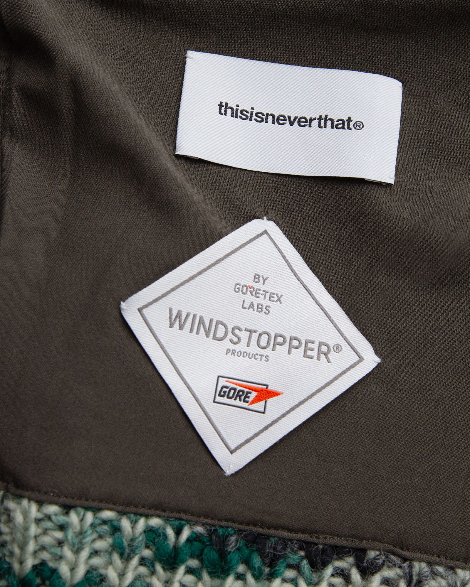 x GORETEX WINDSTOPPER Wool Knit Balaclava