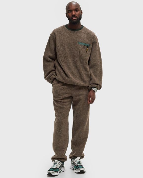 x GORETEX WINDSTOPPER Wool Fleece Crewneck