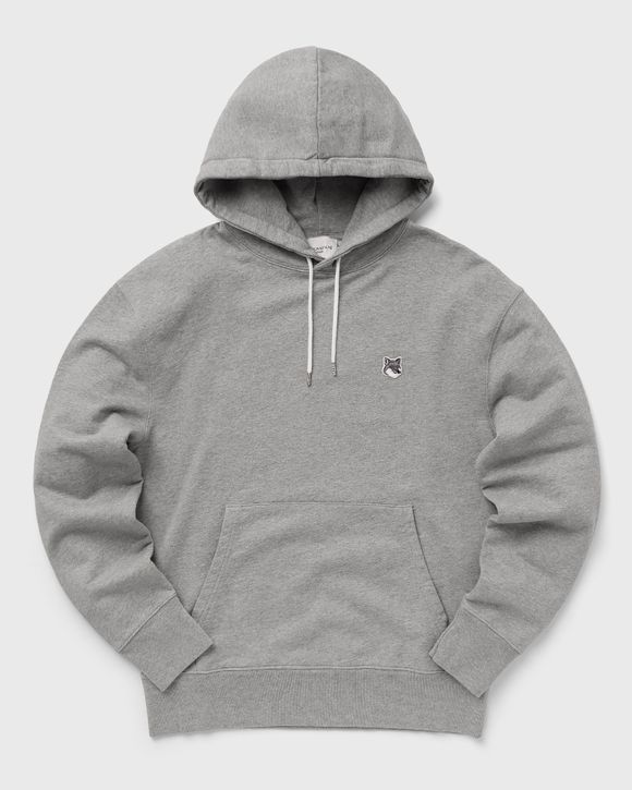 Maison Kitsune GREY FOX HEAD PATCH CLASSIC HOODIE Grey | BSTN Store