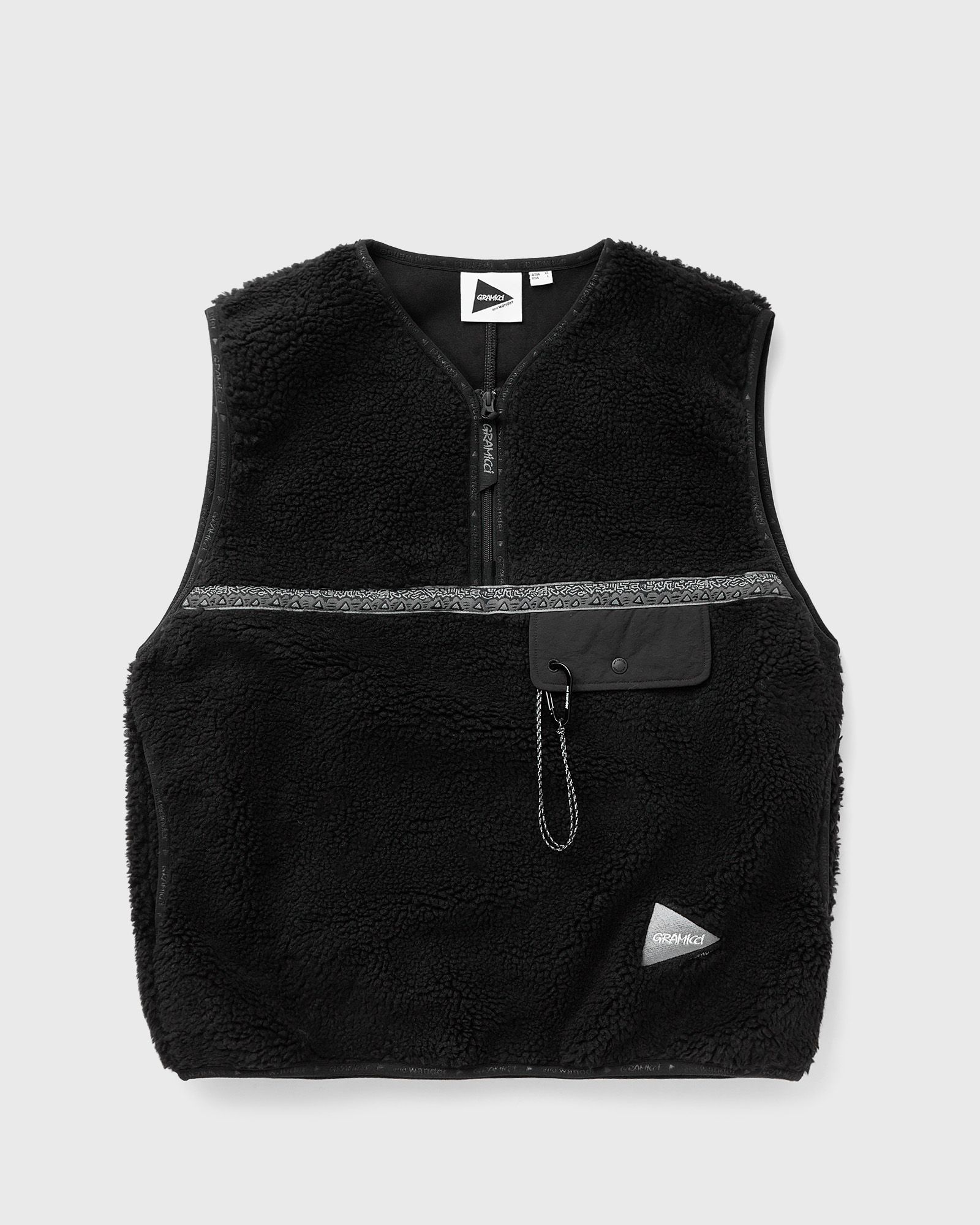 x and wander JQ TAPE FLEECE VEST
