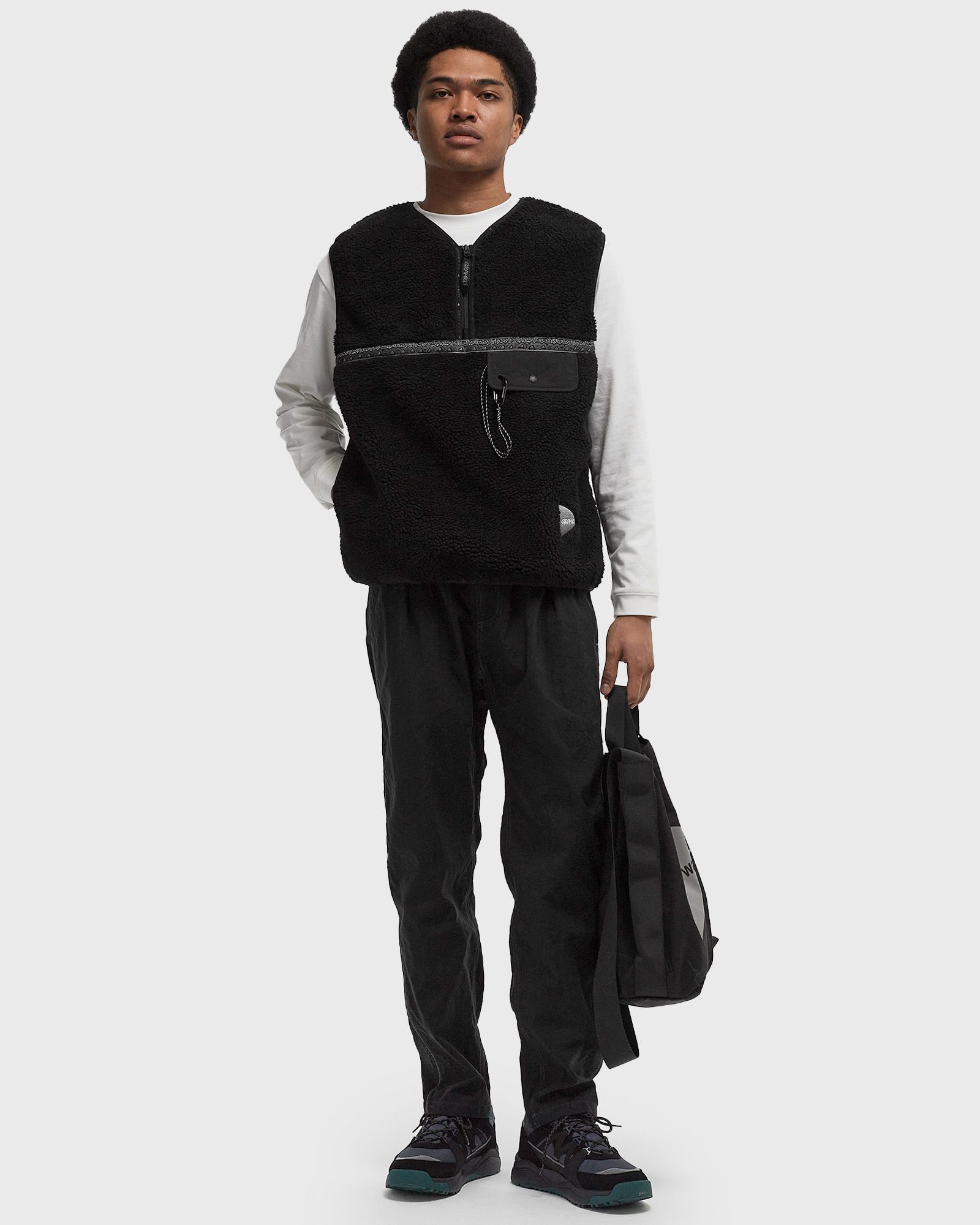 x and wander JQ TAPE FLEECE VEST